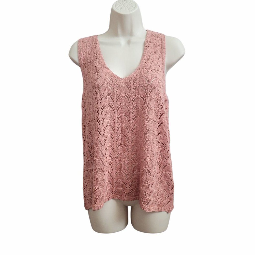 Woman's Blush Knit Tank Top